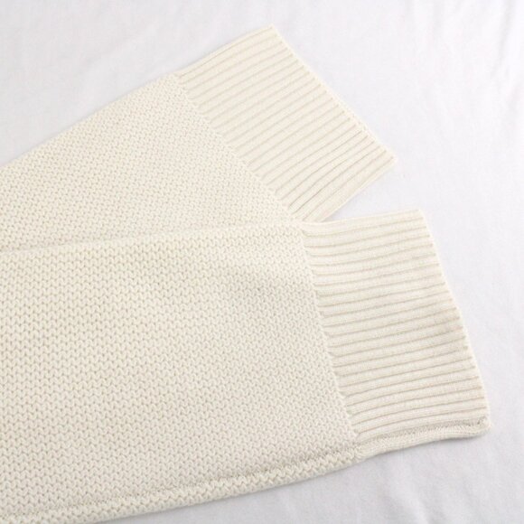 Sandro Cream Cardigan with Black Accents - Picture 6 of 16